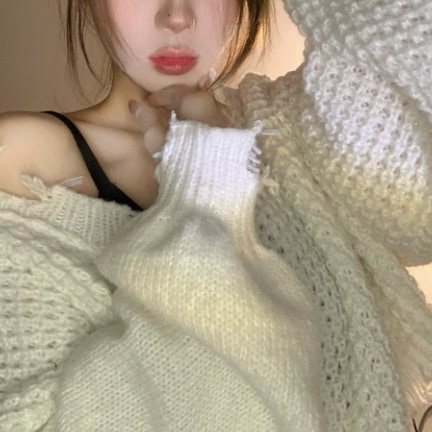 オフショルダー セータートップス ショート丈 袖あり 長袖 オフショル イージー ふわふわ ワッフル