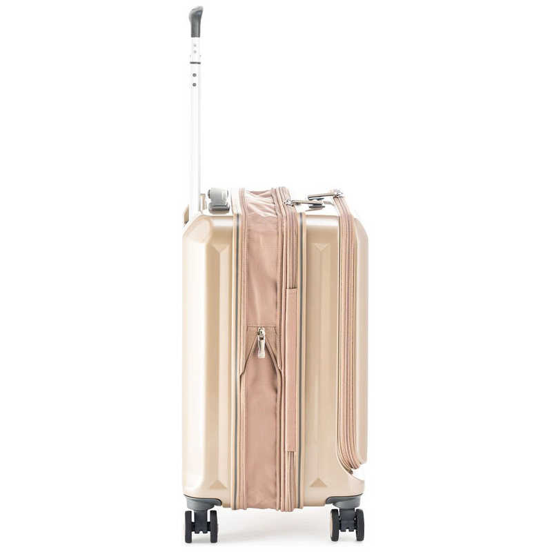 A.L.I　ハードキャリー デカかるEdge フロントオープンタイプ マットブラック [TSAロック搭載 /37(+7)L /1泊～2泊]　ALI07718FW