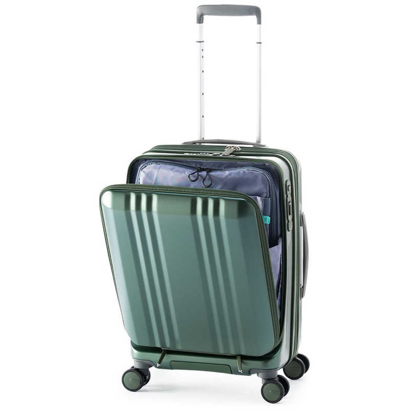 A.L.I　ハードキャリー デカかるEdge フロントオープンタイプ マットブラック [TSAロック搭載 /37(+7)L /1泊～2泊]　ALI07718FW