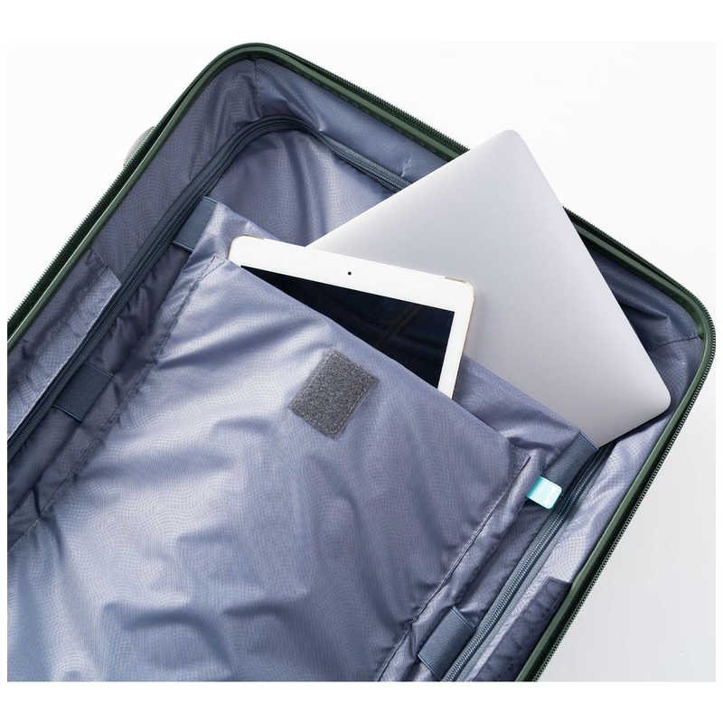 A.L.I　ハードキャリー デカかるEdge フロントオープンタイプ マットブラック [TSAロック搭載 /37(+7)L /1泊～2泊]　ALI07718FW