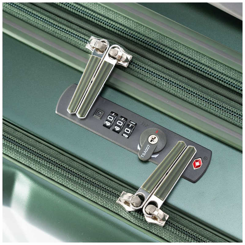 A.L.I　ハードキャリー デカかるEdge フロントオープンタイプ マットブラック [TSAロック搭載 /37(+7)L /1泊～2泊]　ALI07718FW