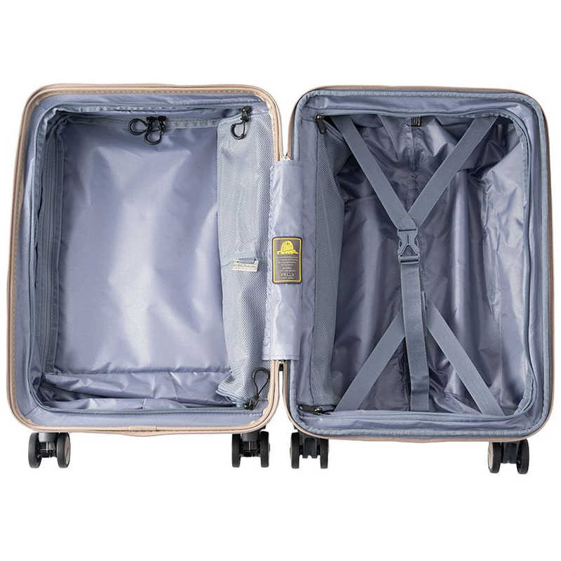 A.L.I　ハードキャリー デカかるEdge フロントオープンタイプ マットブラック [TSAロック搭載 /37(+7)L /1泊～2泊]　ALI07718FW