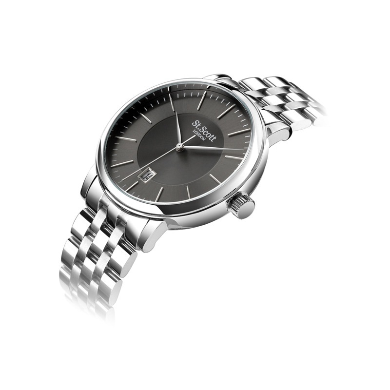 ST5106SGS Men Watch Alloy Metal Case Non-Scratch Hard Mineral Glass Sunray Dial ST5106SGS Men Watch Alloy Metal Case Non-Scratch Hard Mineral Glass Sunray Dial