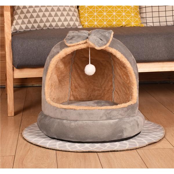 マクラメハンモック グレー 小型ペット用 ハンモック チェアー型