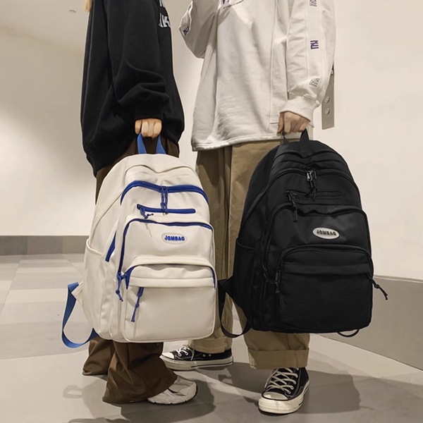 2色展開 バッグ カバン ユニセックス リュック バッグパック PCバック 大容量 多収納 多機能 便利 自立 スクエア ポケット ファスナー サイドポケット ソフト ナイロン シンプル カジュアル 2色展開 バッグ カバン ユニセックス リュック バッグパック PCバック 大容量 多収納 多機能 便利 自立 スクエア ポケット ファスナー サイドポケット ソフト ナイロン シンプル カジュアル