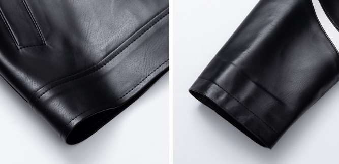 [SPERONE] Slit Leather Jacket