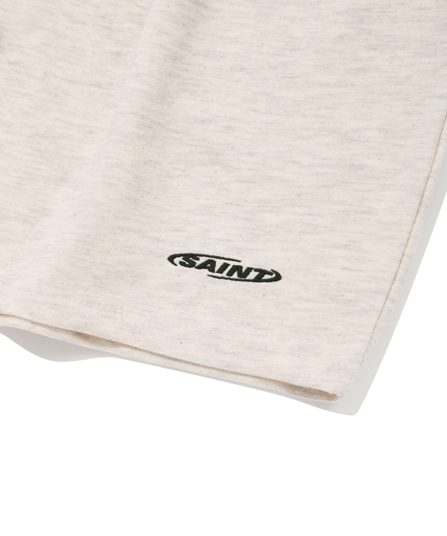 SP Basic Logo Short Pants-Oatmeal SP Basic Logo Short Pants-Oatmeal