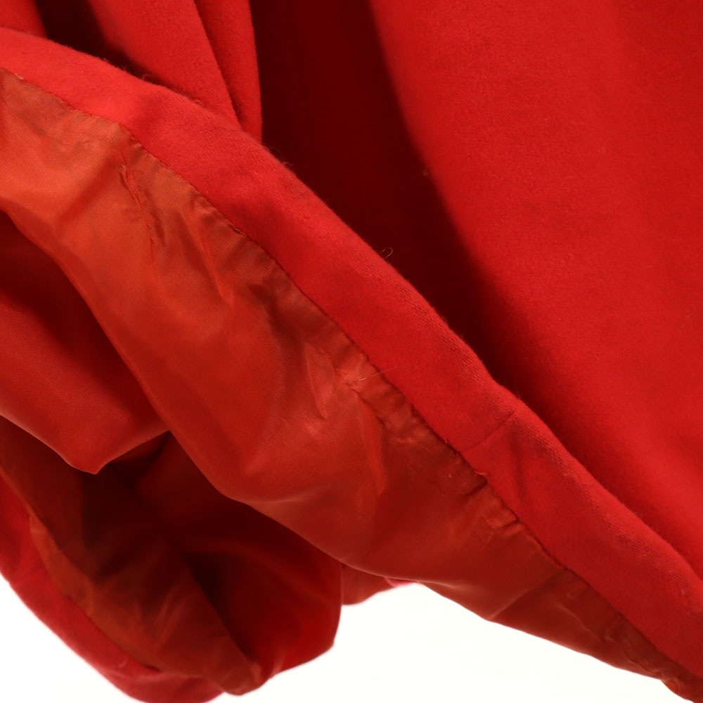 90s イタリア製 オールド ショールカラー コート 42 レッド レディース 90s イタリア製 オールド ショールカラー コート 42 レッド レディース