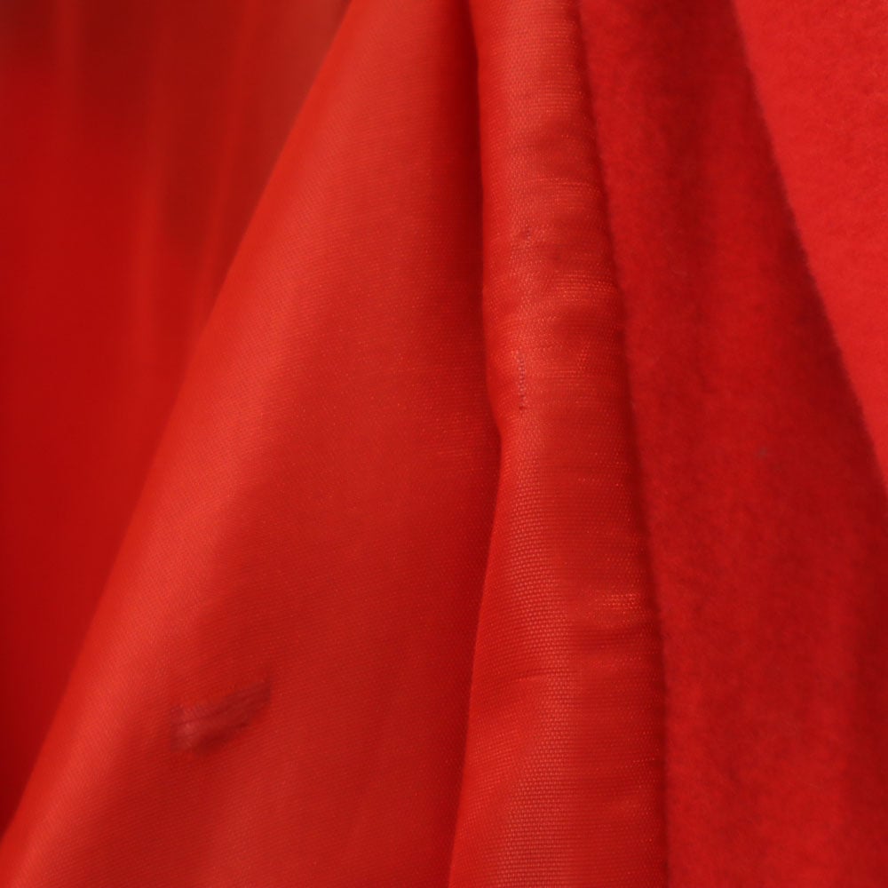 90s イタリア製 オールド ショールカラー コート 42 レッド レディース 90s イタリア製 オールド ショールカラー コート 42 レッド レディース