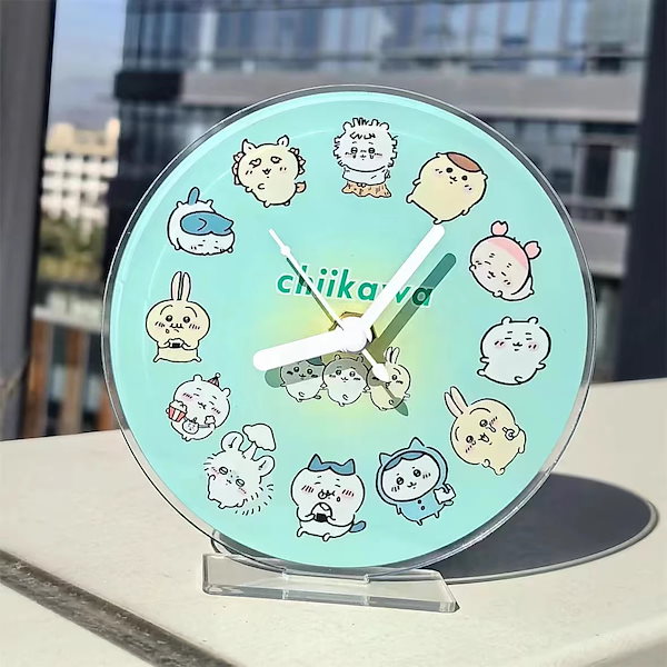 Qoo10] 超人気新品ちいかわ アクリル時計かわいい