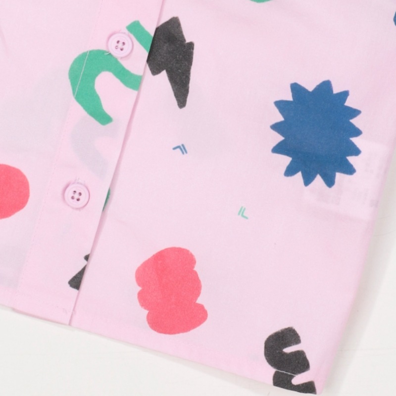 FILAキッズ プレイフルクロップシャツ (FK2SHF2S02F_EPK)