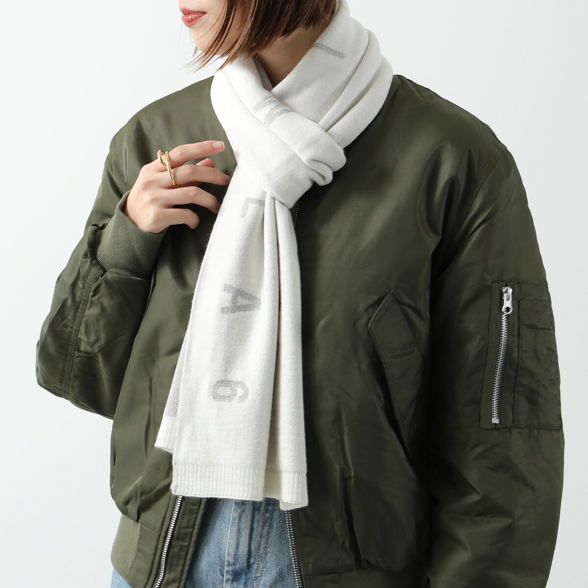 MM6 KIDS エムエムシックス メゾンマルジェラ キッズ マフラー M60713 MM04C レディース ガールズ ウールブレンド ラメ ロゴ カラー2色 MM6 KIDS エムエムシックス メゾンマルジェラ キッズ マフラー M60713 MM04C レディース ガールズ ウールブレンド ラメ ロゴ カラー2色