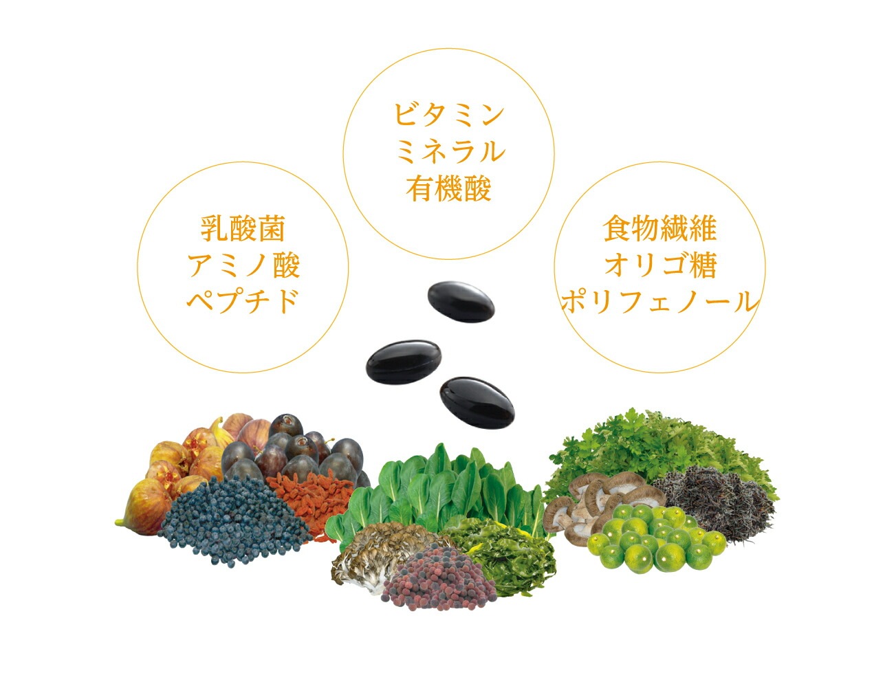 OM-X デラックス5 DELUXE5 100粒　３個セット 乳酸菌　高機能　プロバイオティクス　サプリ　腸活　腸年齢　5年間自然発酵熟成 ビフィズス菌　植物繊維