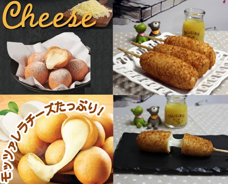 【チーズ満喫セット】クリスピーチーズハットグ10本+スイートチーズボール1kg 【チーズ満喫セット】クリスピーチーズハットグ10本+スイートチーズボール1kg