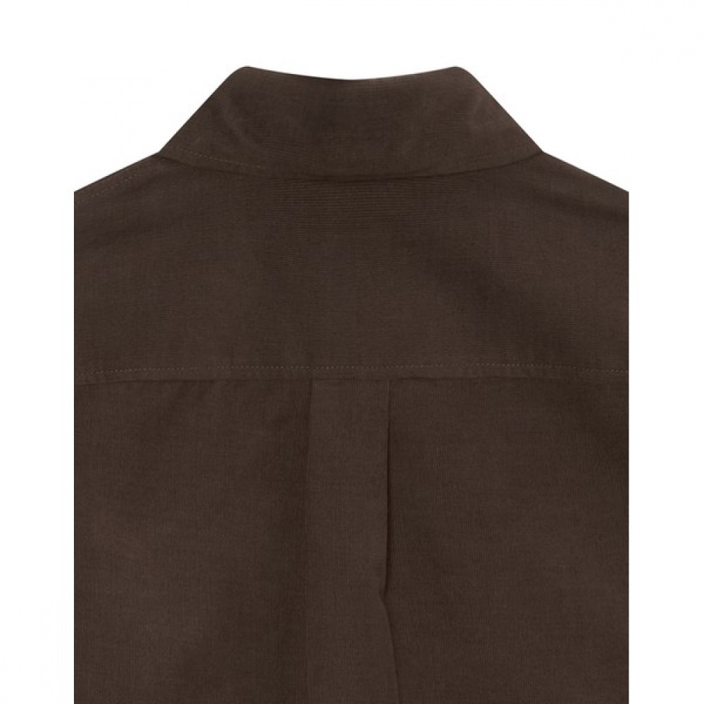 (ヘッジスレディース) 24FW ロングスリーブシャツブラウン HSSH4D903W2 (ヘッジスレディース) 24FW ロングスリーブシャツブラウン HSSH4D903W2