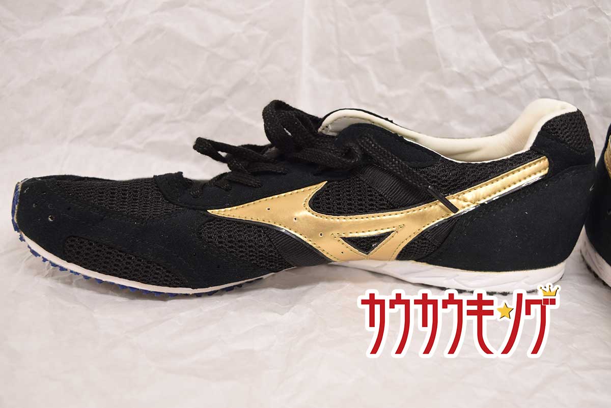 【中古】ミズノ スペシャルオーダー 陸上 スパイク 中 長距離用 25cm ブラック ゴールド MIZUNO 【中古】ミズノ スペシャルオーダー 陸上 スパイク 中 長距離用 25cm ブラック ゴールド MIZUNO
