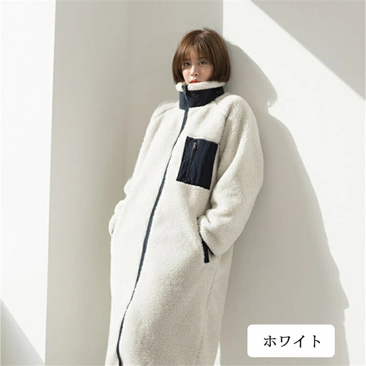 ファーコート 白 アウター ロングコート 大きいサイズ レディース 秋冬 ボア フェイクファー ジャケット ハイネック コート フリース ロング丈 リバーシブル 防風 防寒 アウトドア パーカー 保温 ファーコート 白 アウター ロングコート 大きいサイズ レディース 秋冬 ボア フェイクファー ジャケット ハイネック コート フリース ロング丈 リバーシブル 防風 防寒 アウトドア パーカー 保温
