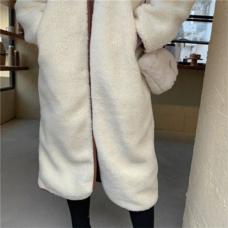ファーコート 白 アウター ロングコート 大きいサイズ レディース 秋冬 ボア フェイクファー ジャケット ハイネック コート フリース ロング丈 リバーシブル 防風 防寒 アウトドア パーカー 保温 ファーコート 白 アウター ロングコート 大きいサイズ レディース 秋冬 ボア フェイクファー ジャケット ハイネック コート フリース ロング丈 リバーシブル 防風 防寒 アウトドア パーカー 保温