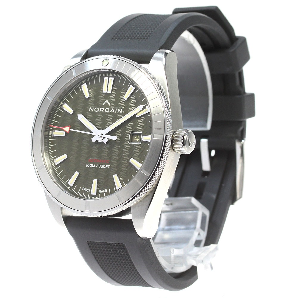 ノルケイン NORQAIN N1000S01A/K101/10KC.20S アドベンチャー スポーツ デイト 自動巻き メンズ 美品 箱・保証書付き_836858【中古】 ノルケイン NORQAIN N1000S01A/K101/10KC.20S アドベンチャー スポーツ デイト 自動巻き メンズ 美品 箱・保証書付き_836858【中古】