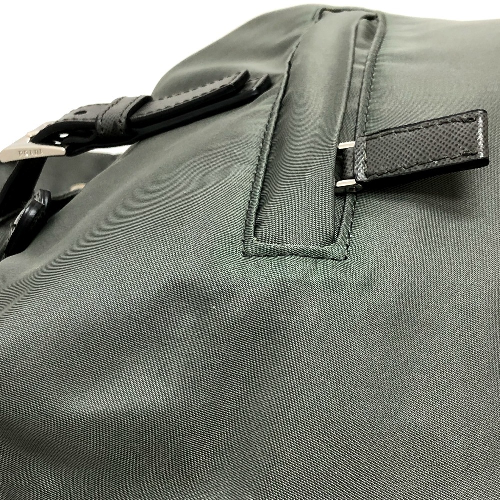 リュックサック BZ0032 トライアングルロゴ バックパック カバン レザー グレー リュックサック BZ0032 トライアングルロゴ バックパック カバン レザー グレー