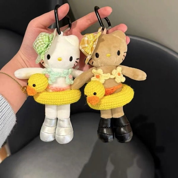 【希少】サンリオ 足長キティ　金花サングラスぬいぐるみ　キーホルダー　非売品 希少】サンリオ 足長キティ 金花サングラスぬいぐるみ