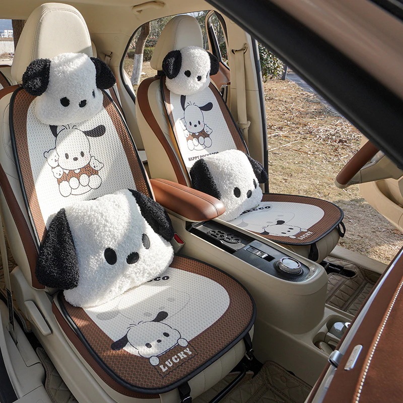 自動車用クッション快適ジェンパリャ犬アニメかわいい4汎用クッション半包小腰通気式クッション 自動車用クッション快適ジェンパリャ犬アニメかわいい4汎用クッション半包小腰通気式クッション