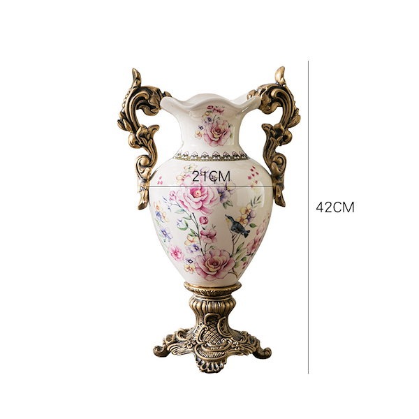 Qoo10] 花瓶 フラワーベース 大型 高さ 43c