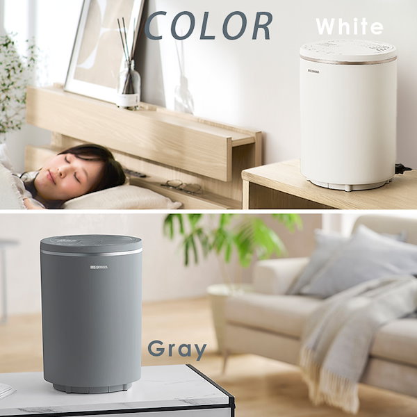 Qoo10] アイリスオーヤマ 【公式】加湿器 スチーム式 加熱式 卓上