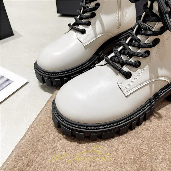 【初売り】 ブーツ Qoo10] ショートブーツ 黒 レディース 靴