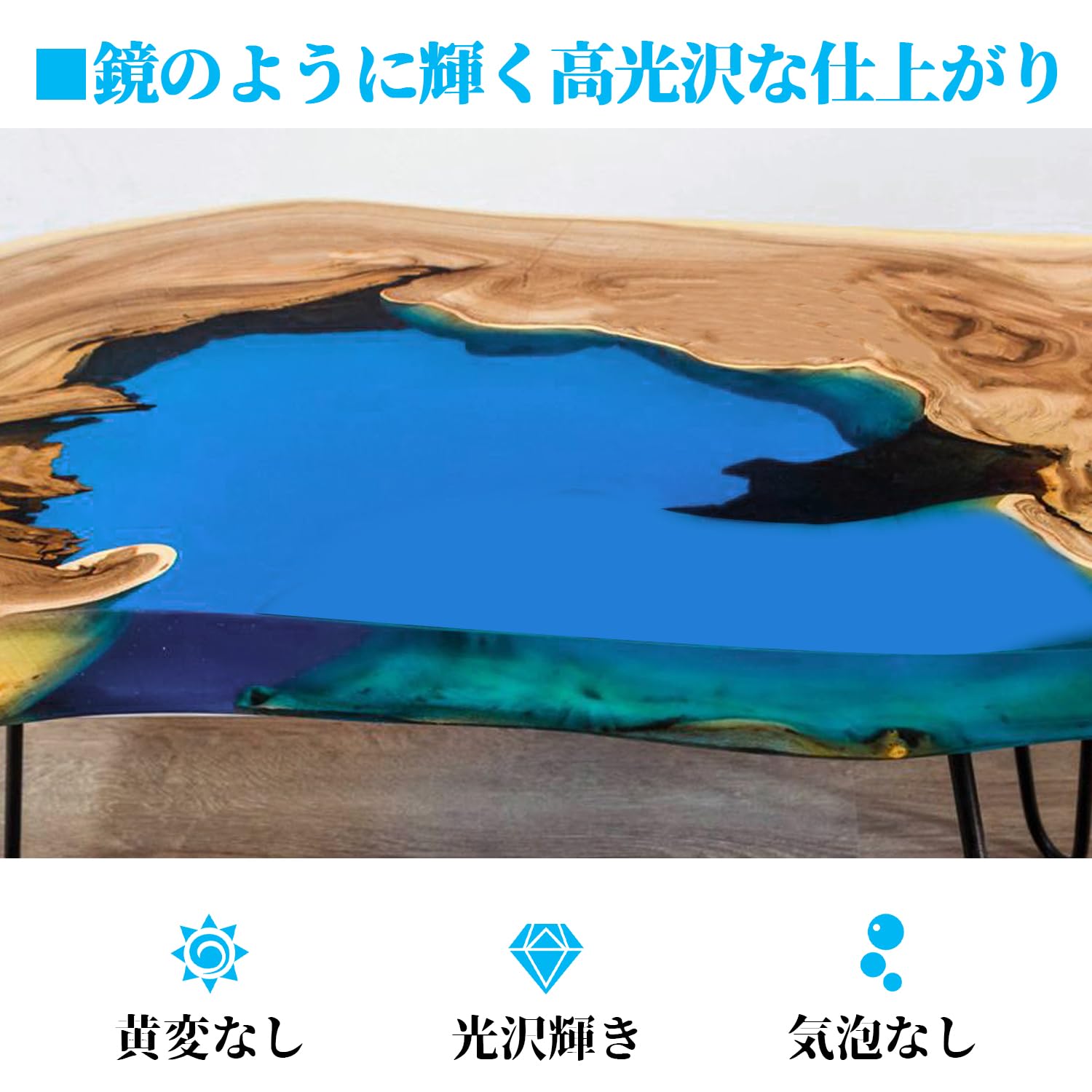 ButiResin エポキシ樹脂 二液性レジン液 大容量 1 gallon/4.3 kg エポキシレジン 2液性レジン液 ハードタイプ セルフレベリング 各種DIY用 epoxy resin ButiResin エポキシ樹脂 二液性レジン液 大容量 1 gallon/4.3 kg エポキシレジン 2液性レジン液 ハードタイプ セルフレベリング 各種DIY用 epoxy resin