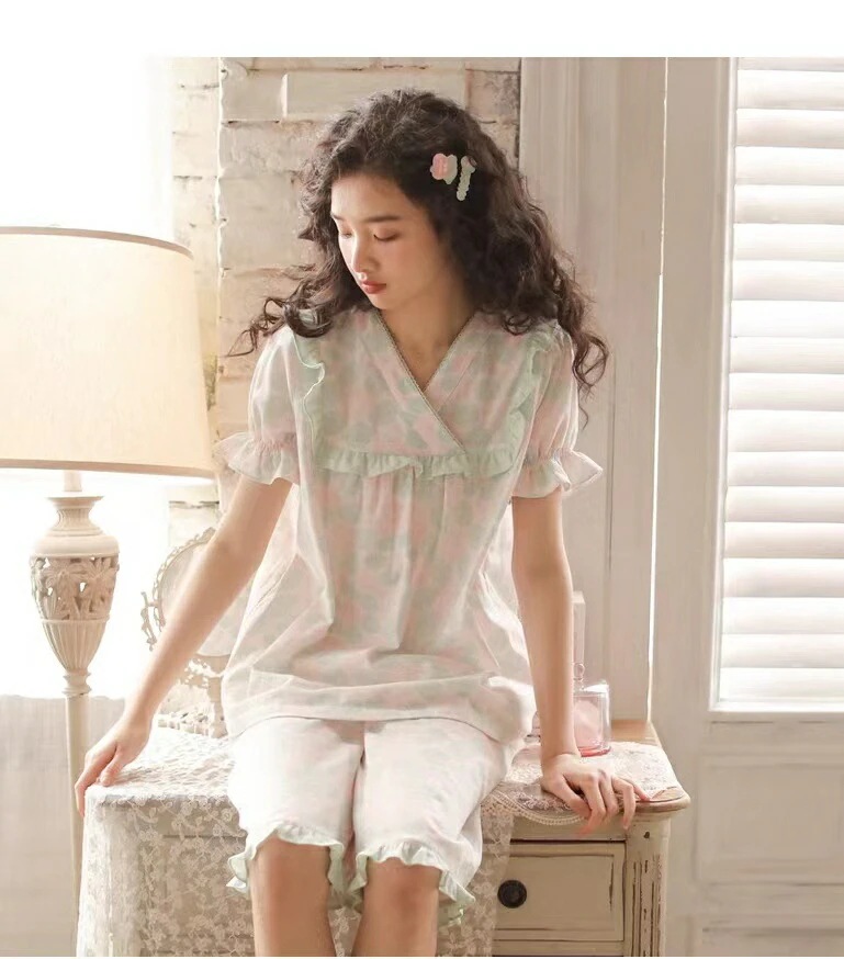 【急速出荷!】ふわふわ柔らか ウェア 2重ガーゼ 半袖パジャマ かわいい かぶり 部屋着 春 秋 ガーゼ 綿100 おしゃれ 【急速出荷!】ふわふわ柔らか ウェア 2重ガーゼ 半袖パジャマ かわいい かぶり 部屋着 春 秋 ガーゼ 綿100 おしゃれ