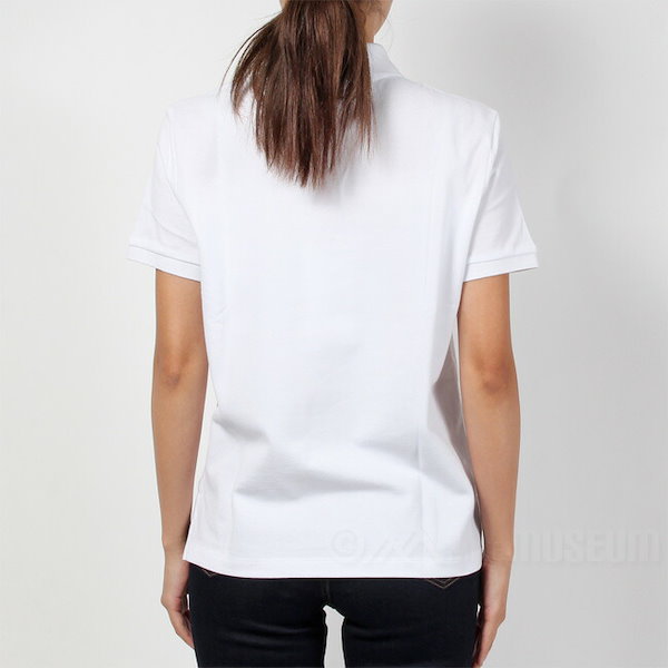 新品タグ付き✨ラコステ × ストレンジャーシングス　コラボ　ポロシャツ　白　36 差がつくラコステ】「NETFLIX」と異色コラボした定番ポロシャツ