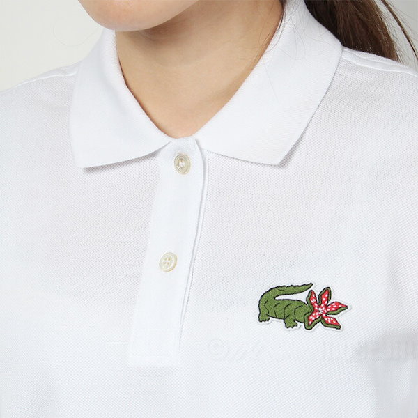 新品タグ付き✨ラコステ × ストレンジャーシングス　コラボ　ポロシャツ　白　36 Qoo10] ラコステ Lacoste x Netflix ポロ