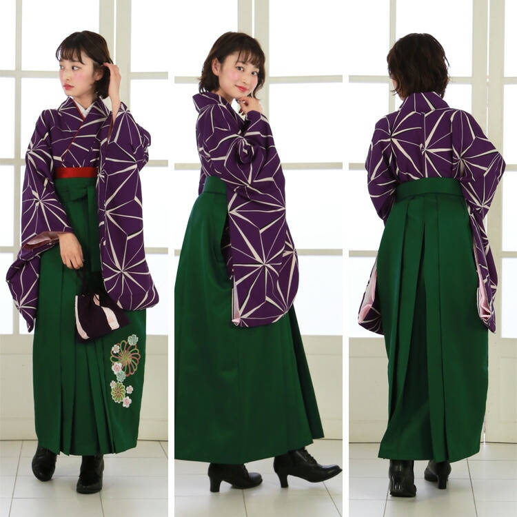 販売 袴 セット 卒業式 女性 4点フルセット 購入 卒業式袴セット