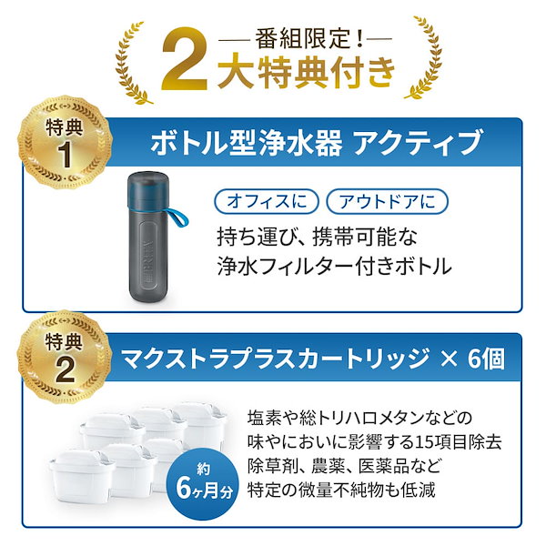 ブリタ 浄水フィルター 7個セット - 浄水器・整水器