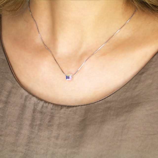 ネックレス レディース レインボー キューブ プレゼント 女性 プラチナ仕上げ 虹 虹色 人気 女性 プレゼント 彼女 嫁 妻 娘 華奢 ギフトラッピング対応 agesugi_sfa ネックレス レディース レインボー キューブ プレゼント 女性 プラチナ仕上げ 虹 虹色 人気 女性 プレゼント 彼女 嫁 妻 娘 華奢 ギフトラッピング対応 agesugi_sfa