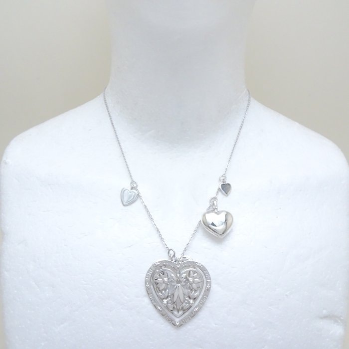 ネックレス ハートモチーフ シルバー925/292967【中古】 ネックレス ハートモチーフ シルバー925/292967【中古】