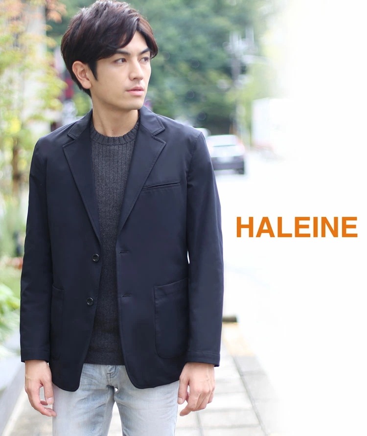 [HALEINE]ストレッチメンズテーラードジャケット