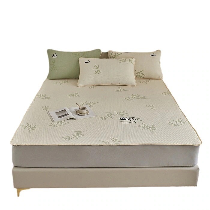 A類氷糸涼席ベッド笠3枚セット氷糸席水洗い可能氷竹子供用エアコン席ソフトシート A類氷糸涼席ベッド笠3枚セット氷糸席水洗い可能氷竹子供用エアコン席ソフトシート