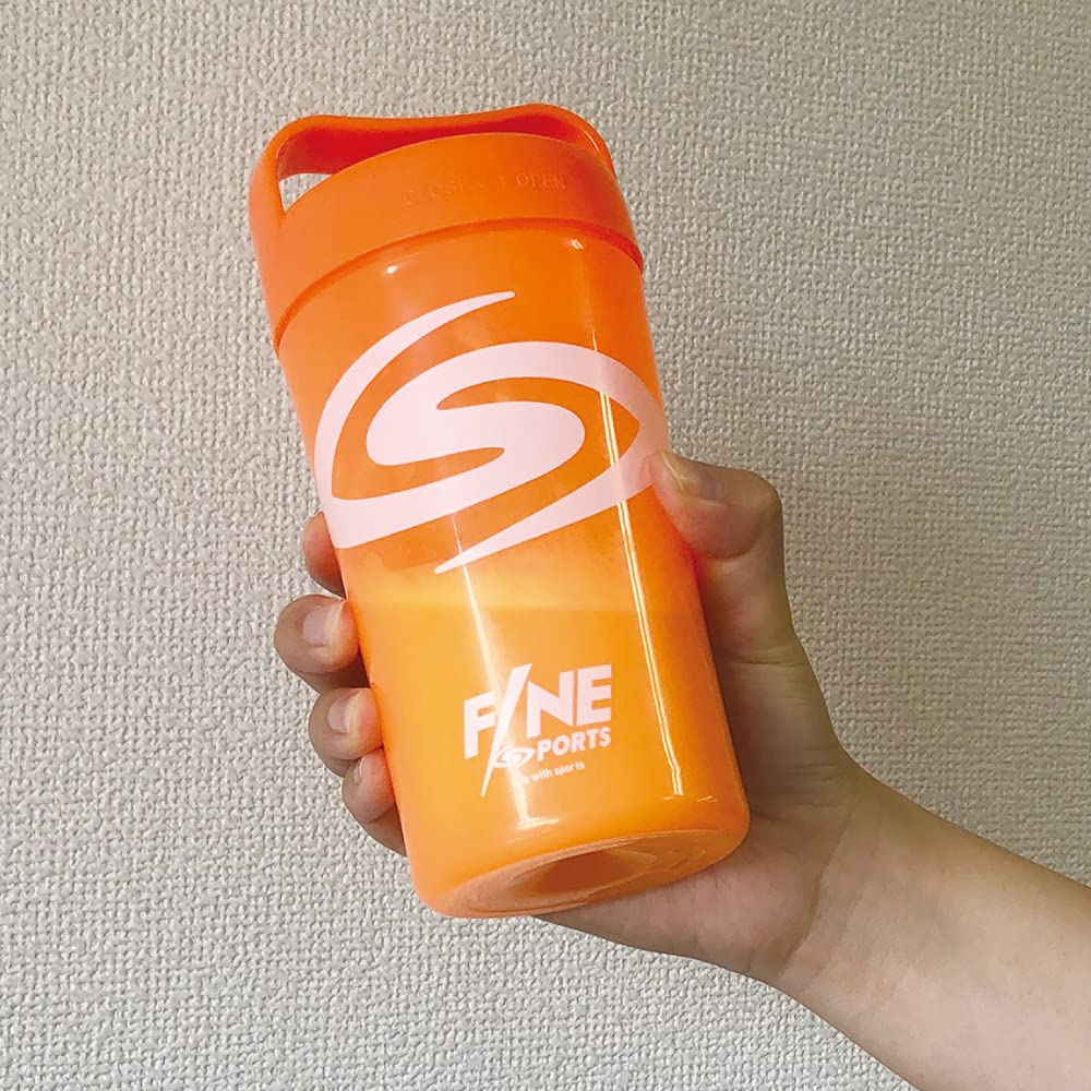 宅配便 FINESPORTS HMBプロテイン18000 & シェイカー セット フルーツミックス味 日本製 600g ホエイプロテイン