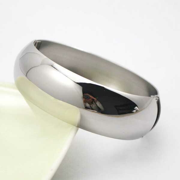 ワイド甲丸リングバングル シンプル 腕輪 男性 女性 ブレスレット プレゼント 綺麗 手首 プレーン ワイド甲丸リングバングル シンプル 腕輪 男性 女性 ブレスレット プレゼント 綺麗 手首 プレーン