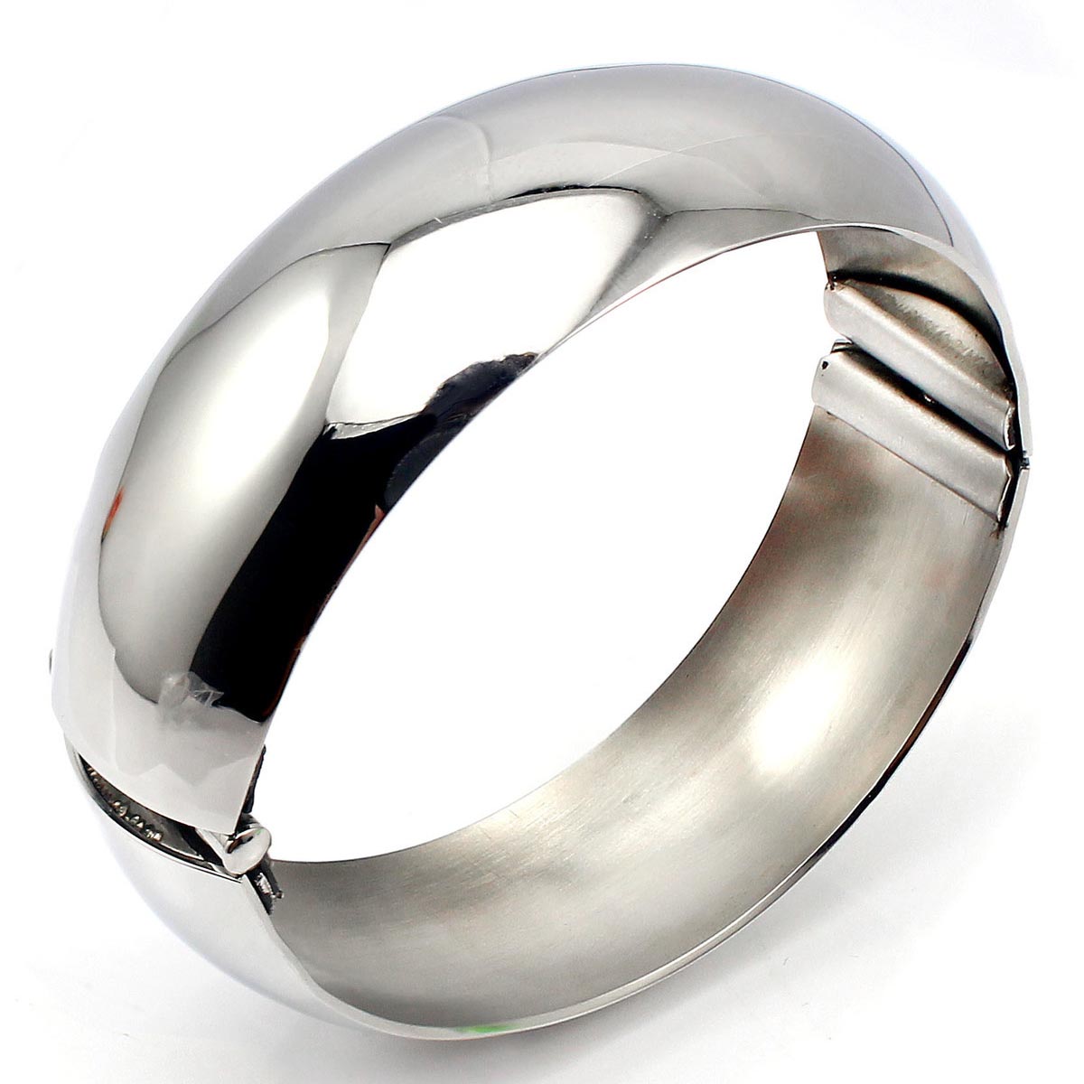 ワイド甲丸リングバングル シンプル 腕輪 男性 女性 ブレスレット プレゼント 綺麗 手首 プレーン ワイド甲丸リングバングル シンプル 腕輪 男性 女性 ブレスレット プレゼント 綺麗 手首 プレーン