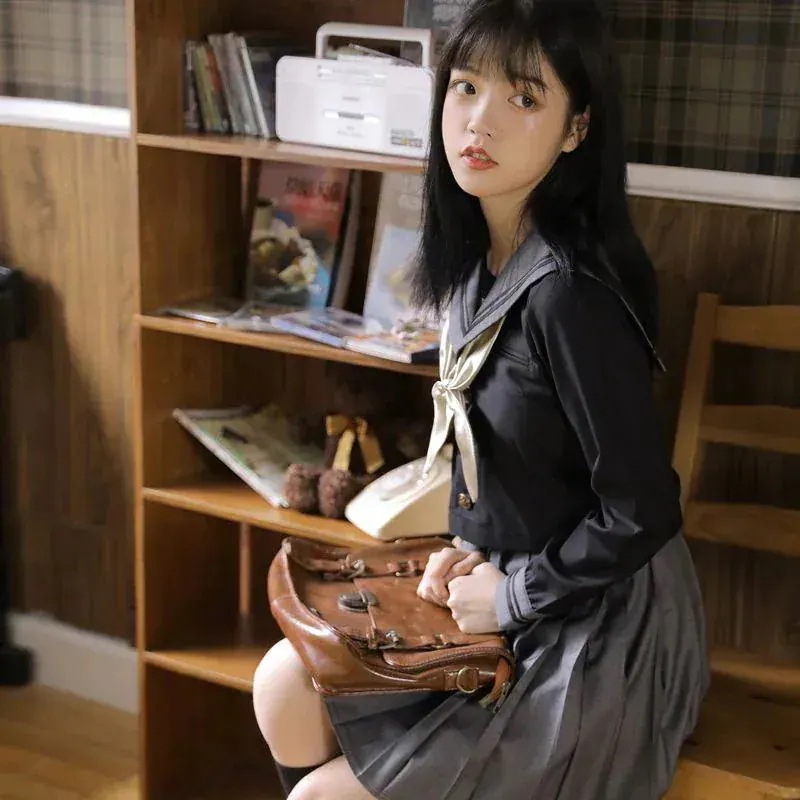 2025年新作店長おすすめ！新品大 ロリータスカート コスプレ JK制服春セーラー服ヤンキー優等生スーツ学生服クラス服スクール風