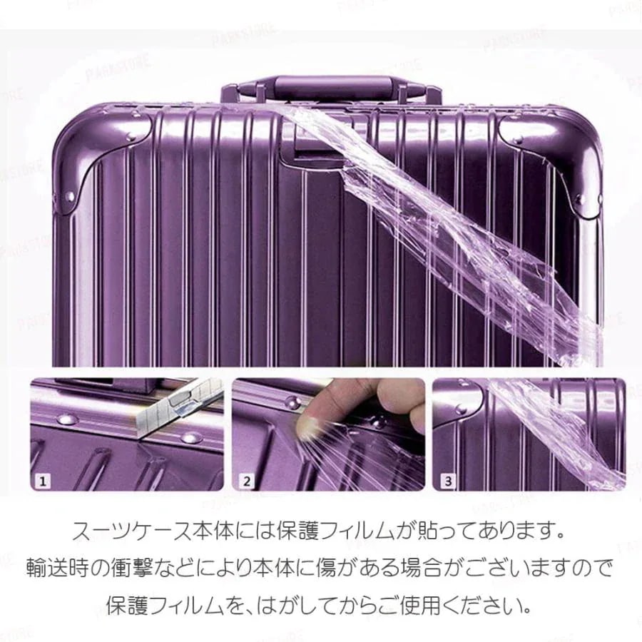スーツケース 機内持ち込み アルミフレーム 軽量 S Mサイズ 小型 おしゃれ 短途旅行 メンズ 40l ins人気 TSAロック キャリーケース 6色