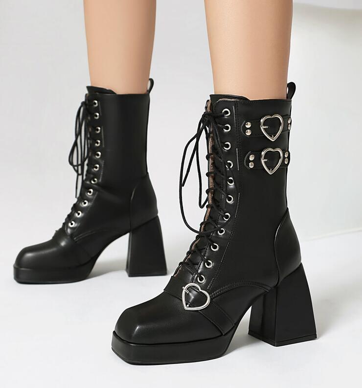 特売セール ブーツ レディース 靴 ショートブーツ 厚底 ジュース 大きいサイズ 22-29cm 厚底ブーツ コスプレ ロリータ風 編み上げブーツ ブーツ 太ヒール レースアップ 疲れない 歩きやすい 特売セール ブーツ レディース 靴 ショートブーツ 厚底 ジュース 大きいサイズ 22-29cm 厚底ブーツ コスプレ ロリータ風 編み上げブーツ ブーツ 太ヒール レースアップ 疲れない 歩きやすい