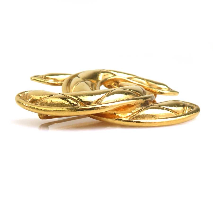 シャネル CHANEL ブローチ ココマーク メタル ゴールド レディース e60307a