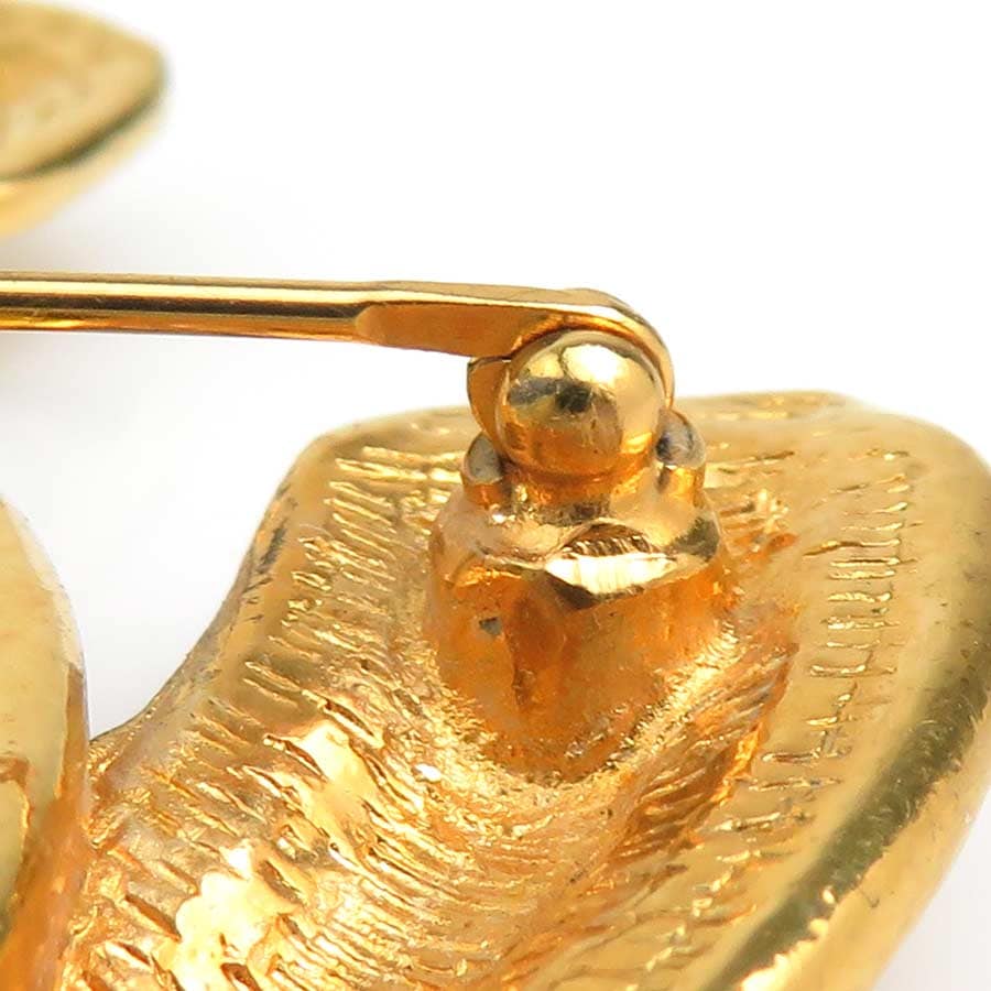 シャネル CHANEL ブローチ ココマーク メタル ゴールド レディース e60307a