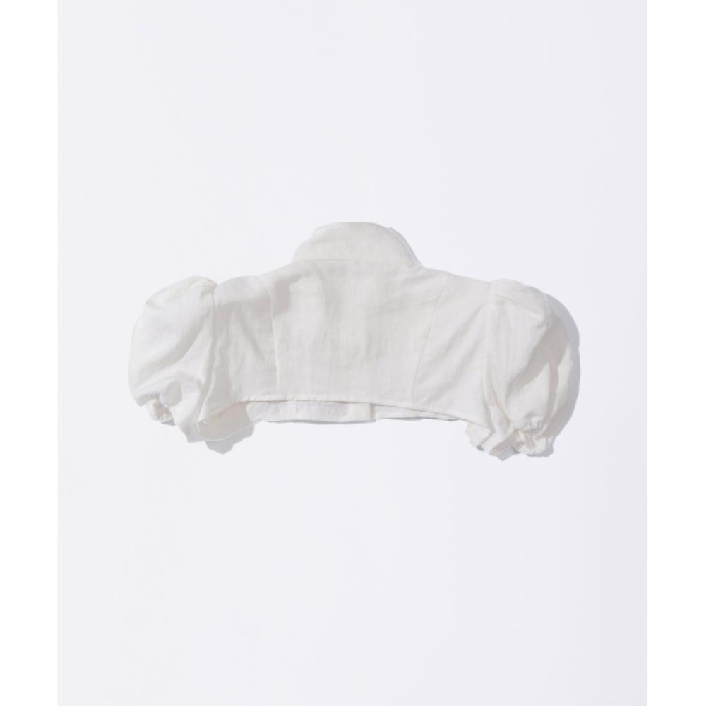 スカルプター Marine Crop Shirt White SC25S230WH