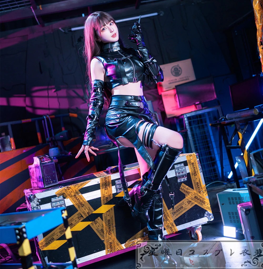 『一部在庫あり』 恋と深空 ハンターさん 女主人公 プレイヤー 夜と共に 戦闘服 コスプレ衣装 コスチューム