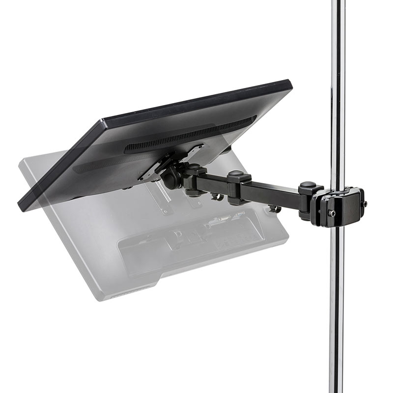 高耐荷重支柱取付けモニターアーム CR-LA358